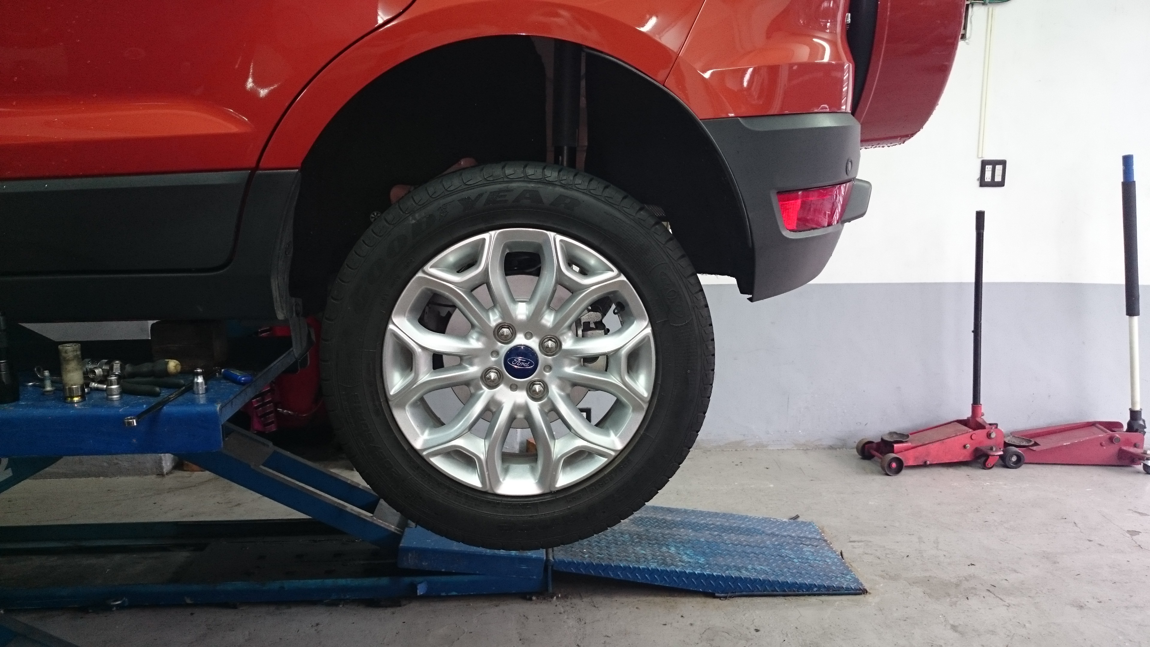 Rear Drum to Disc Conversion Kit - Ford Ecosport
