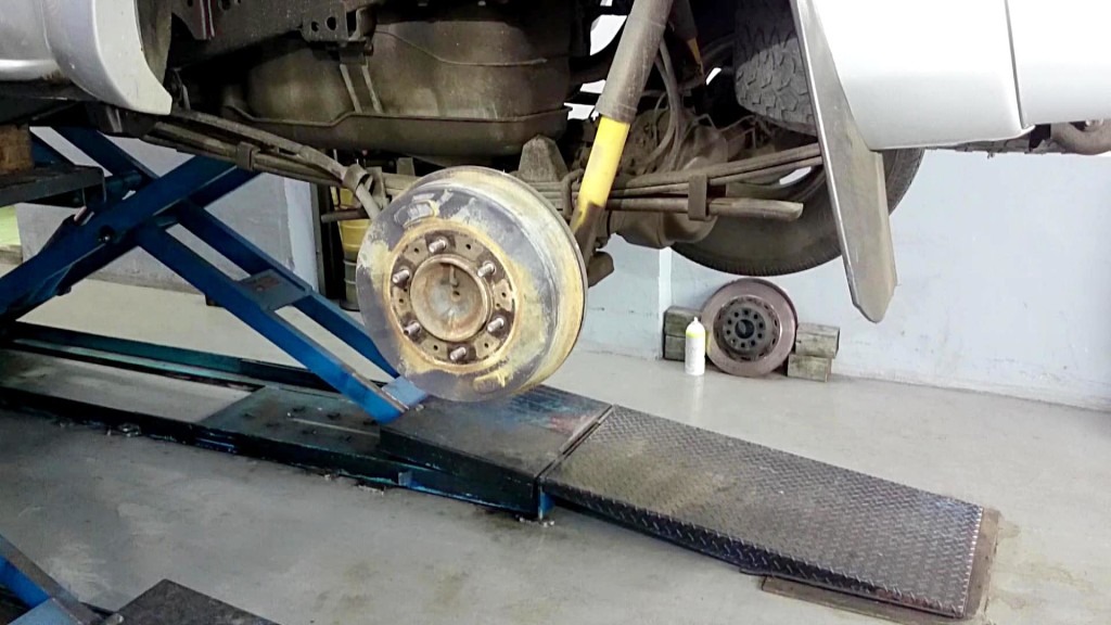 rear drum to disc conversion kit is comming soon.