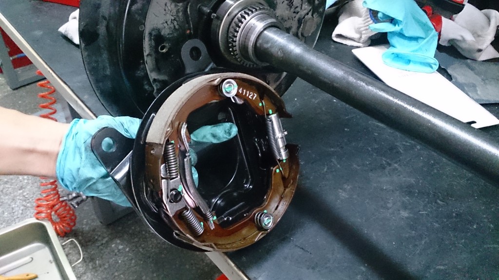 A very cute decoration of brake for Suzuki Jimny UniquePower Int'l