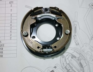 Drum in Diec - Parking mechanism for Ford Focus MK3 series.